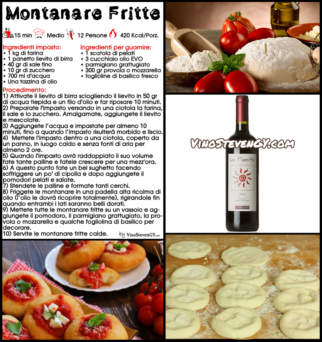 Montanare Fritte - pizzette napoletane - pizzelle - ricetta - rostivendolo